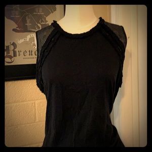 Jcrew sleeveless embellished t